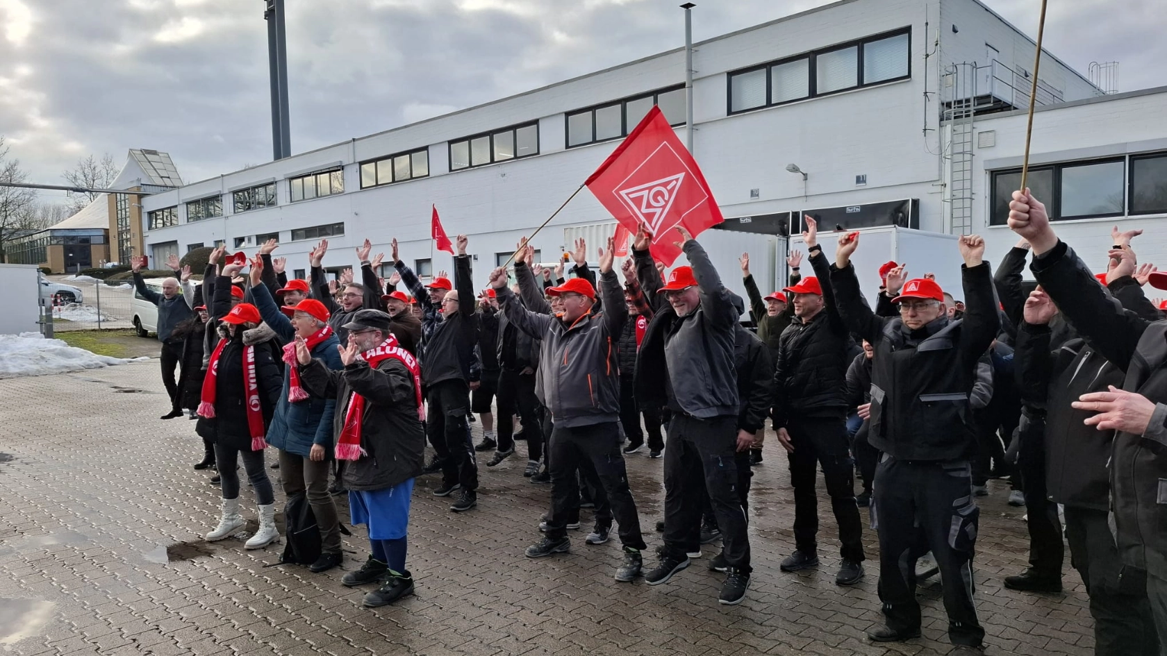 Warnstreik Wilkhahn am 15. Januar 2025