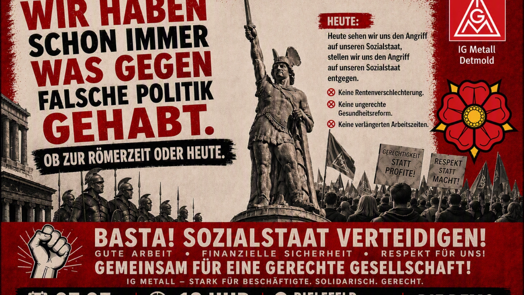 Sozialstaat verteidigen 