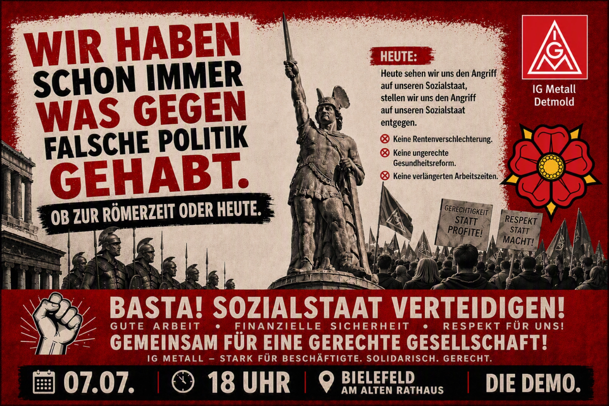 Sozialstaat verteidigen 