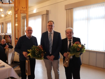 Ehrung der Jubilare