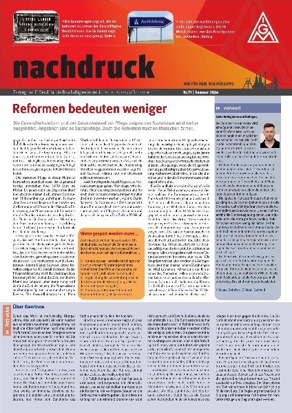 Nachdruck Sommer 2026